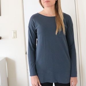 LOFT Slate Blue Tunic - S